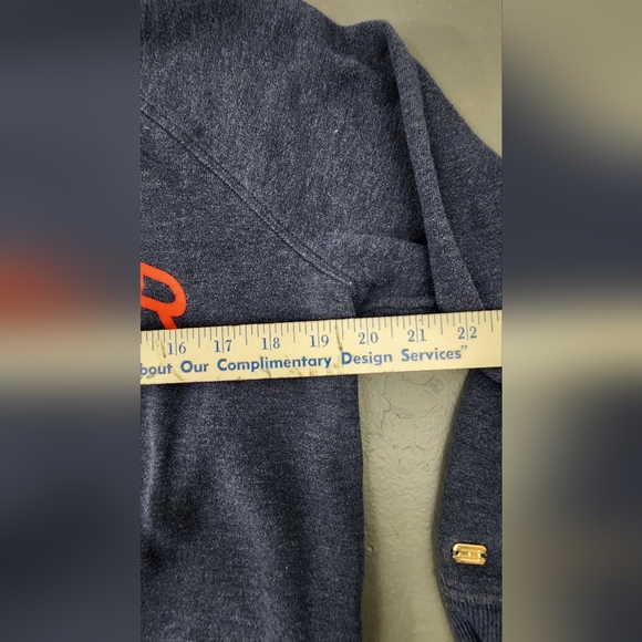 ❤️ TOMMY HILFIGER SPORT WOMEN'S CREW NECK SWEATSHIRT WITH SLIT CUFFS SIZE MEDIUM - Picture 3 of 12